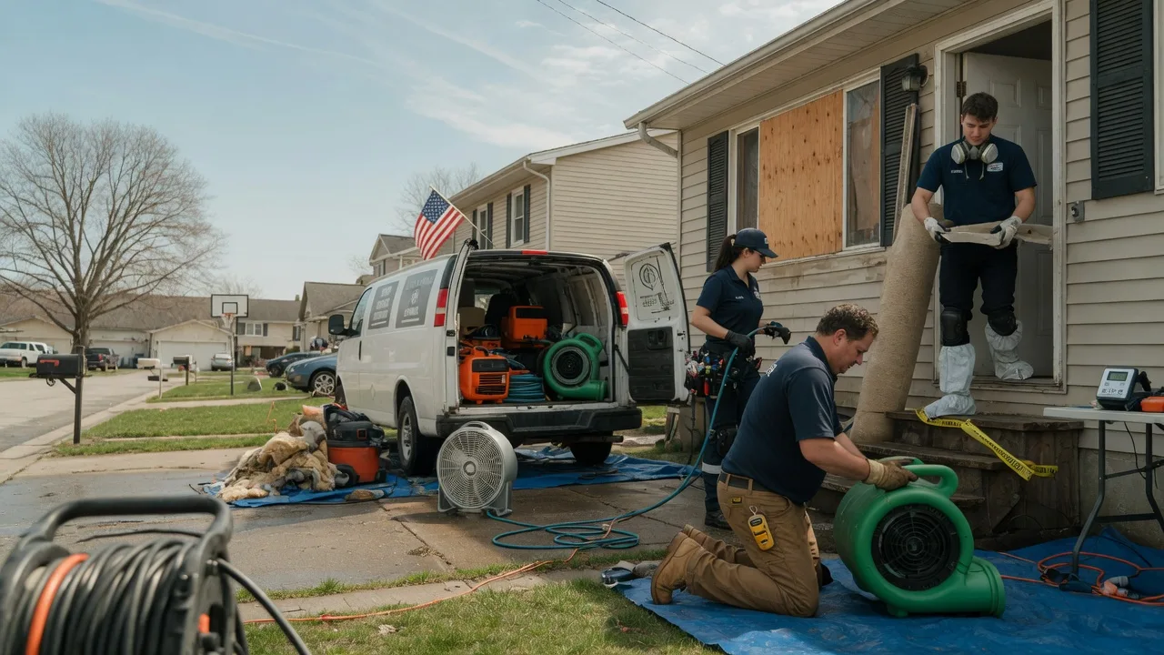Water Damage Restoration in Moira, NY near me